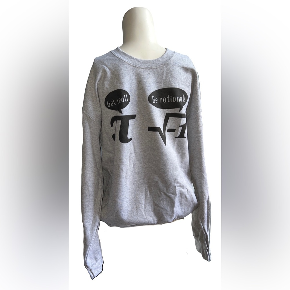 Graphic Sweatshirt PI Square Root Gildan Heavy Blend M